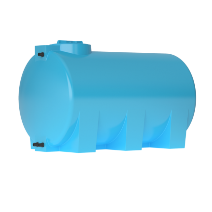 Бак для воды пластиковый ATH 1000 (синий) с поплавком