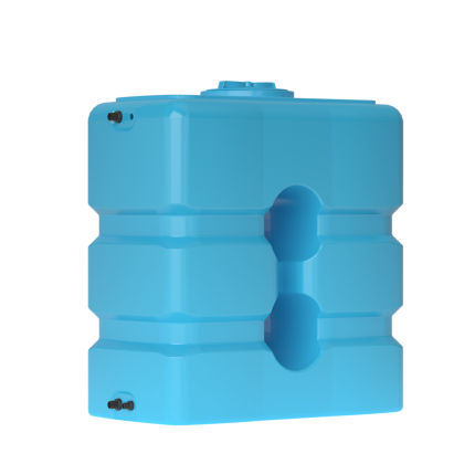 Бак для воды пластиковый ATP-1000 (синий) с поплавком