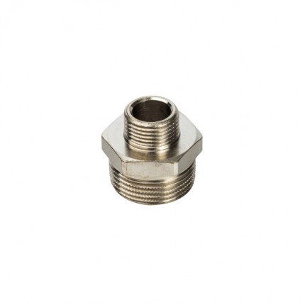Ниппель переходной 3/4"х1/2" нар.-нар.