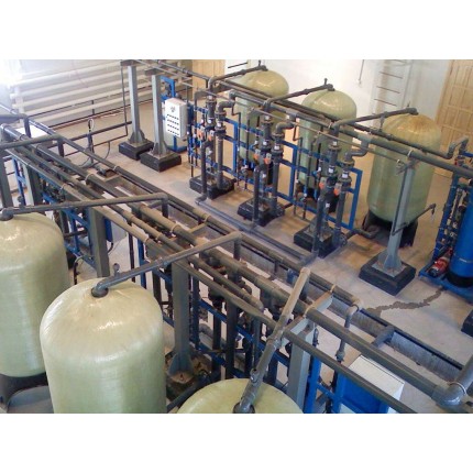 Водоподготовка для линий розлива воды 3120 м3 / сутки